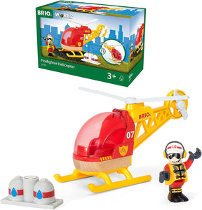 BRIO WORLD - Firefighter Helicopter