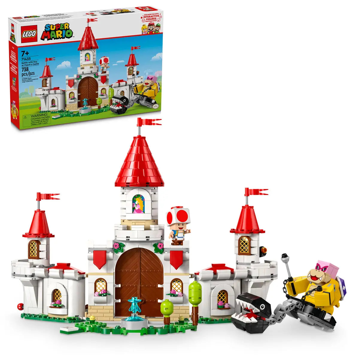 71435 Lego Super Mario™ Battle with Roy at Peach's Castle - 71435