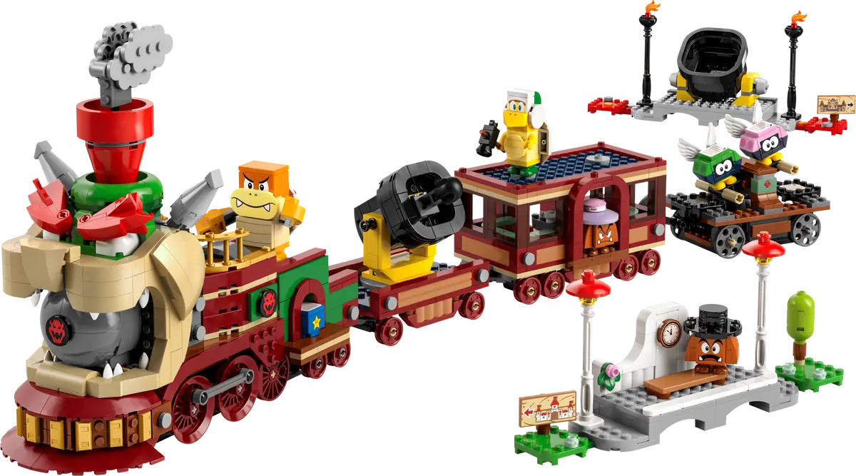 Super Mario Rails Lego 71437 Lego Super Mario™ The Bowser Express Train - 71437 – Rails