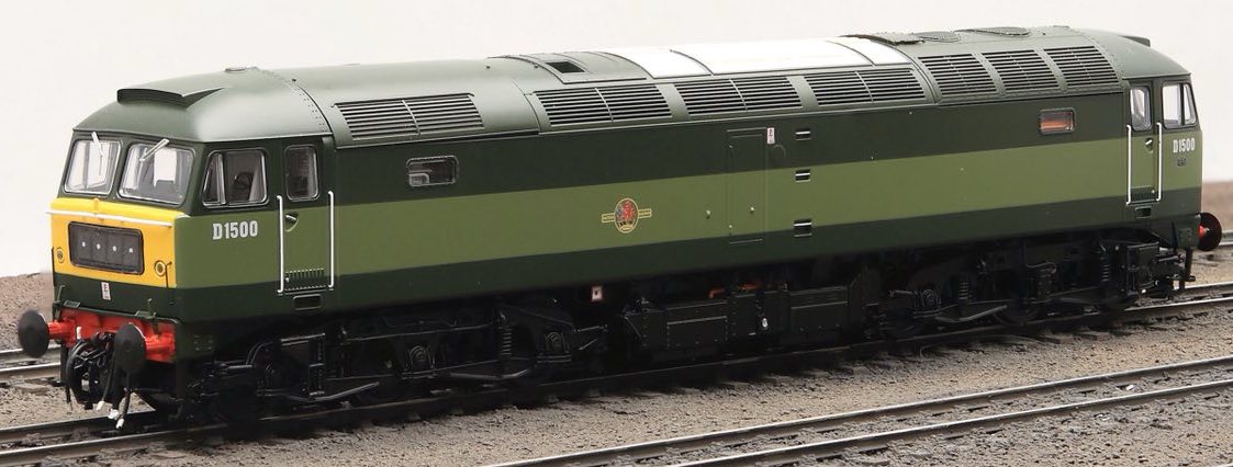 CM-D1500-TTGreen-SF Class 47 BR Two Tone Green No.D1500 Diesel Locomotive - DCC Sound