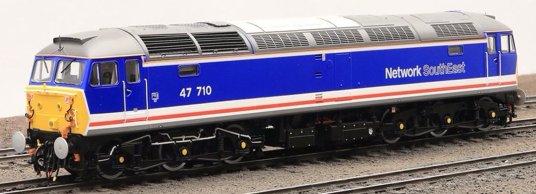 CM-47710-RNSE Class 47 Revised Network SouthEast No.47710 Diesel Locomotive