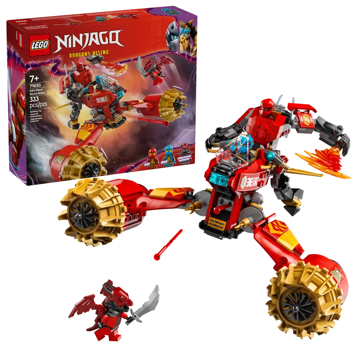 71830 Lego NINJAGO® Kai's Mech Storm Rider - 71830