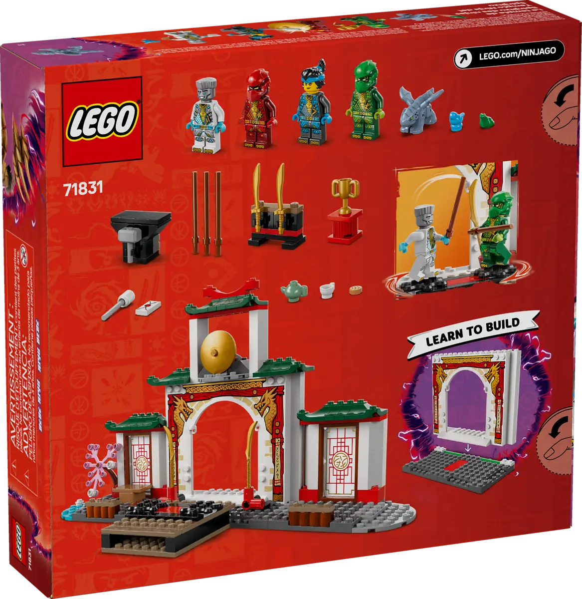 71831 Lego NINJAGO® Ninja Spinjitzu Temple - 71831