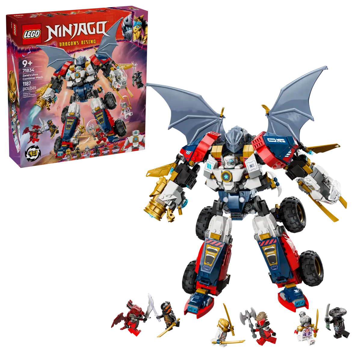 71834 Lego NINJAGO® Zane's Ultra Combiner Mech - 71834
