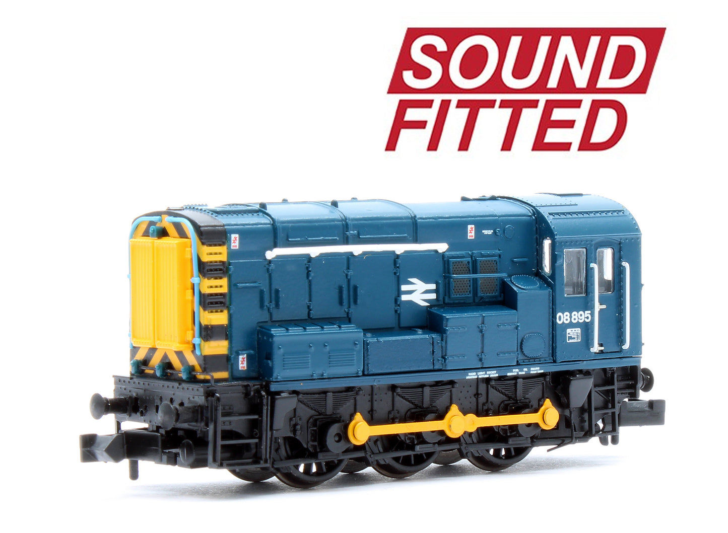 Class 08 08895 BR Blue Diesel Shunter - DCC Sound