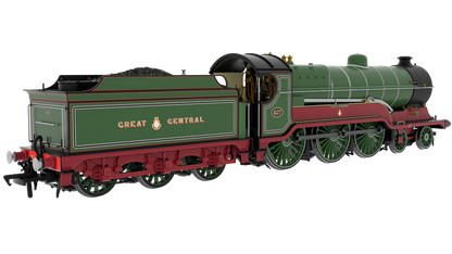 812503 GCR Class 1 4-6-0 No.427 'City of London' - GCR Lined Green Steam Locomotive - DCC Sound