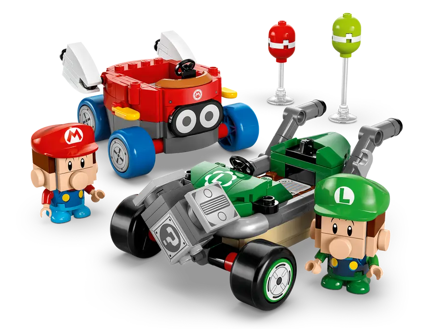 72034 Lego Super Mario™ Mario Kart™ – Baby Mario vs. Baby Luigi - 72034