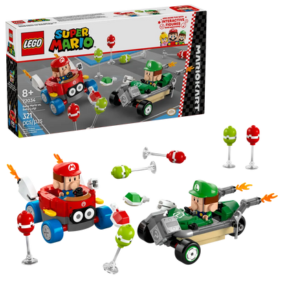 72034 Lego Super Mario™ Mario Kart™ – Baby Mario vs. Baby Luigi - 72034