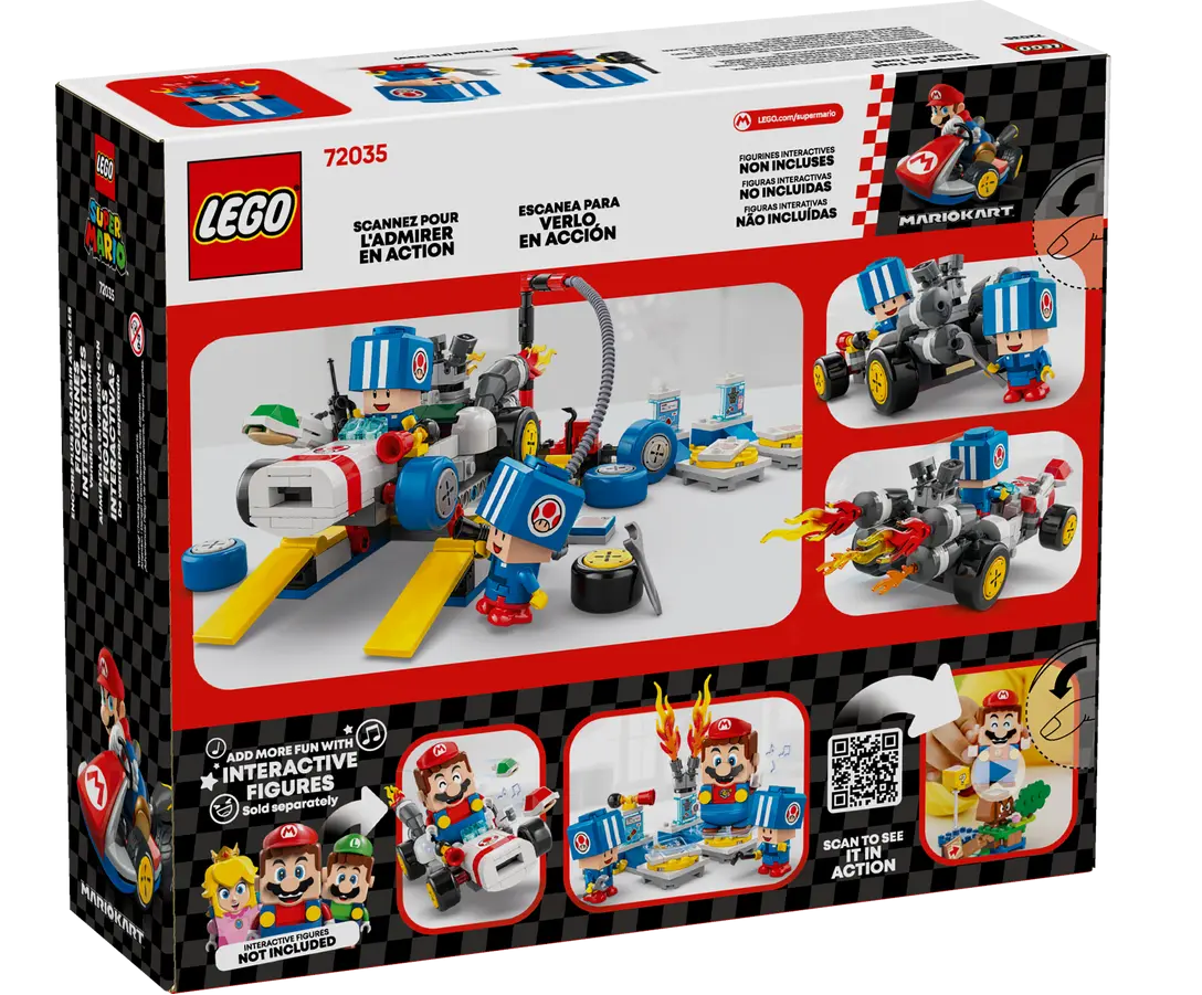 72035 Lego Super Mario™ Mario Kart™ – Toad's Garage - 72035