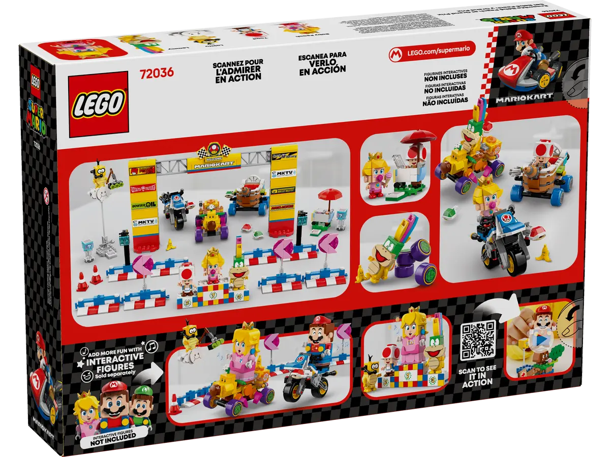 72036 Lego Super Mario™ Mario Kart™ – Baby Peach & Grand Prix Set - 72036