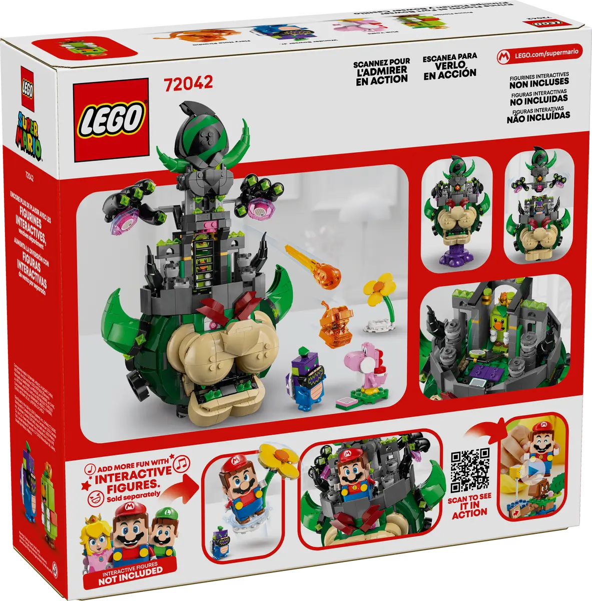 72042 Lego Super Mario™ Prince Florian & Castle Bowser - 72042