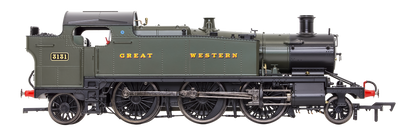 Large Prairie 3131 GWR Green Great Western Steam Locomotive