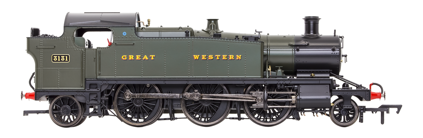 Large Prairie 3131 GWR Green Great Western Steam Locomotive - DCC Sound