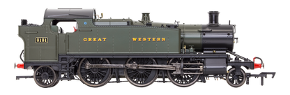 Large Prairie 3131 GWR Green Great Western Steam Locomotive - DCC Sound