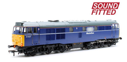 Class 31/4 Refurbished 31407 Mainline Freight Diesel Locomotive - DCC Sound