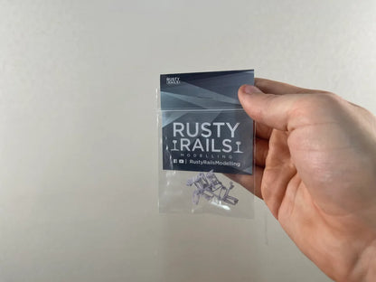 OO Gauge Luggage Trolley (Pack of 6) - Unpainted