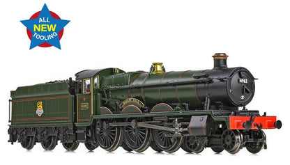 GWR 49XX 'Hall' 4962 'Ragley Hall' BR Lined Green (Early Emblem) Steam Locomotive