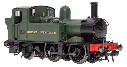 4S-006-001D 48XX Class 0-4-2 4806 Green 'Great Western' Steam Locomotive - DCC Fitted