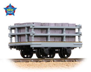 Dinorwic Slate Wagon with sides Grey (With Load)