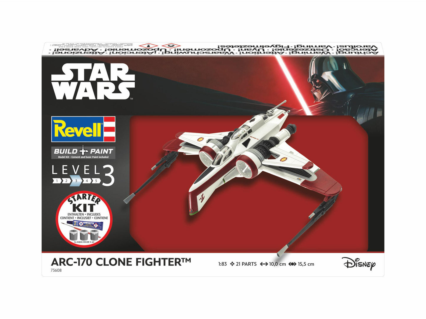 73608 Star Wars ARC-170 Fighter Starter Kit