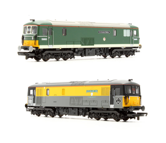 Pre-Owned L149929 Engineers Set Of 2 Class 73 Diesel Locomotives - Limited Edition