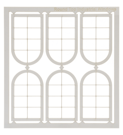 Kitmaster Genesis - 6 x Rounded Top Industrial Windows