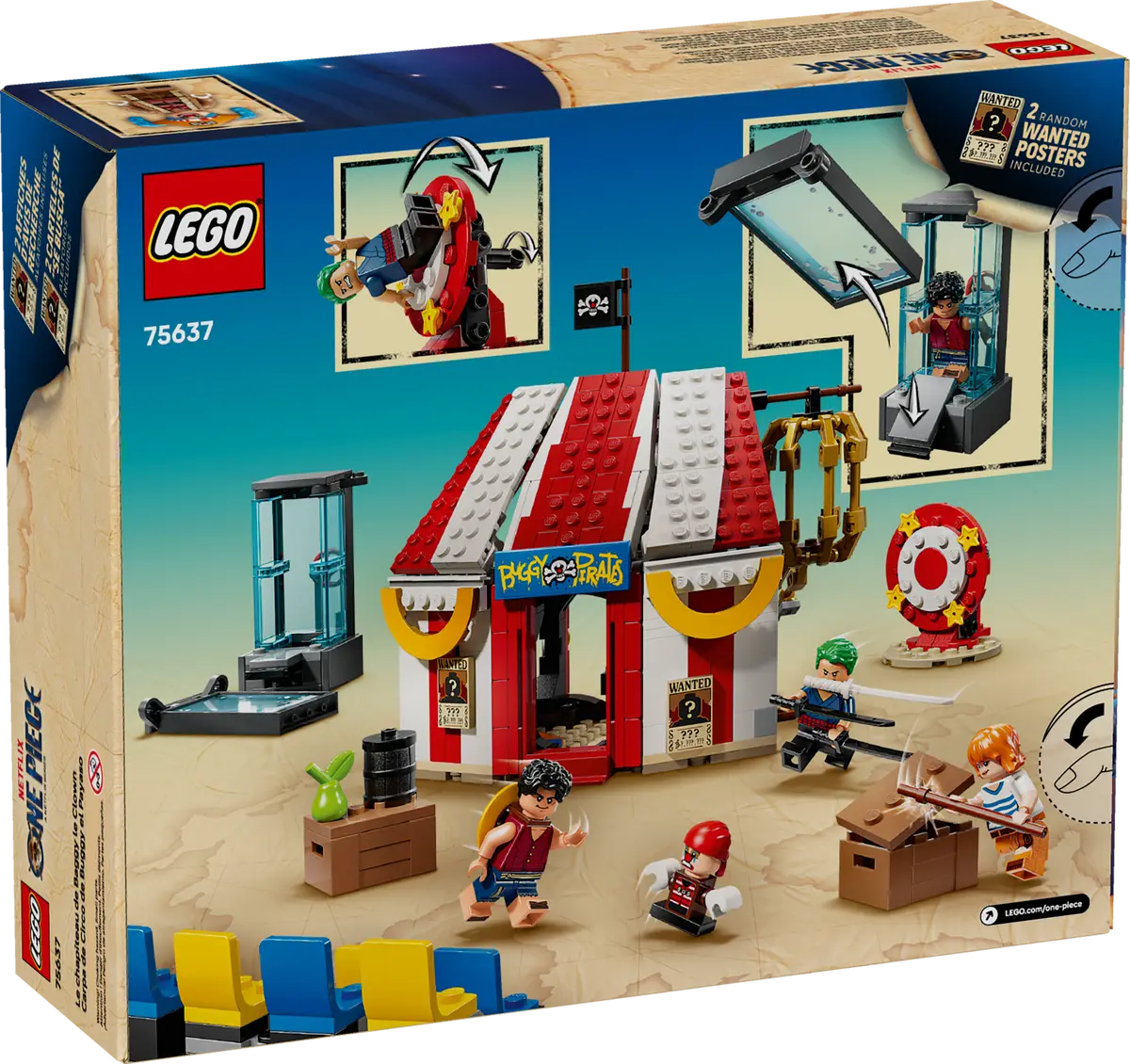 75637 Lego One Piece Buggy the Clown's Circus Tent - 75637