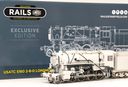 USATC S160 2-8-0 'Franklin D. Roosevelt' Longmoor Military Railway Blue No.WD701 Steam Locomotive