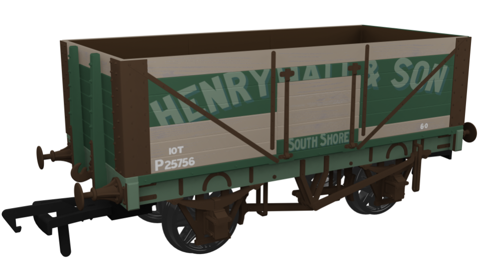 7 Plank 1907 Private Owner Wagon BR PO (ex-Henry Hall and Son)