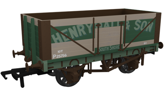 7 Plank 1907 Private Owner Wagon BR PO (ex-Henry Hall and Son)