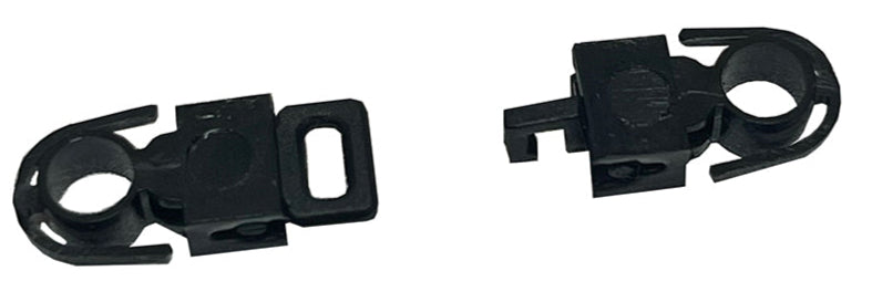 Narrow Gauge (NG7) Wagon Hook & Loop Couplings and pockets (x5 pairs)