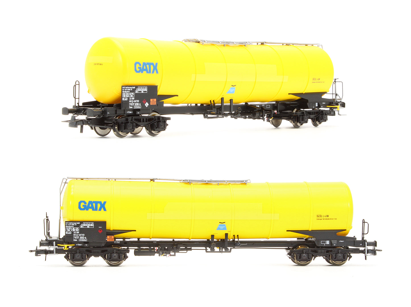 Pre-Owned Set of 2 GATX Bogie Tank Wagons