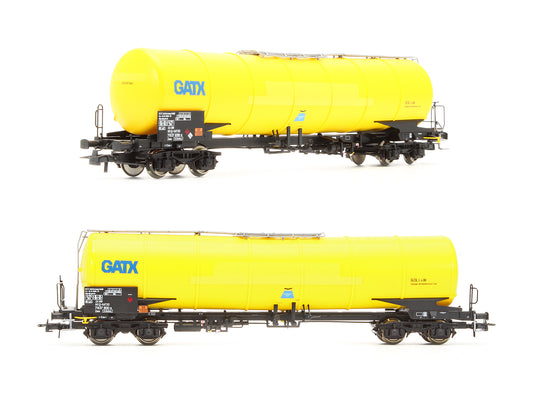 Pre-Owned Set of 2 GATX Bogie Tank Wagons