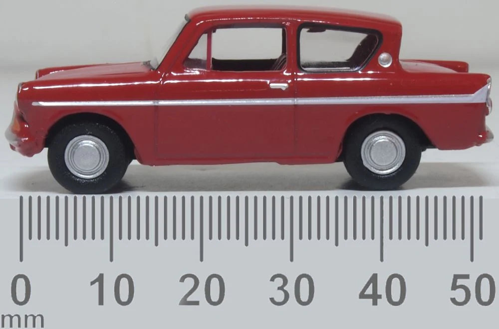 76105012 Ford Anglia Monaco Red