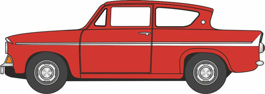 Ford Anglia Monaco Red