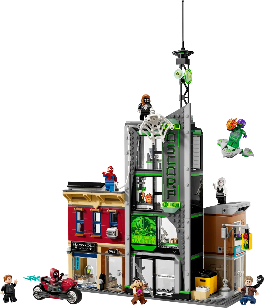 76324 Lego Marvel Spider-Man vs. Oscorp - 76324