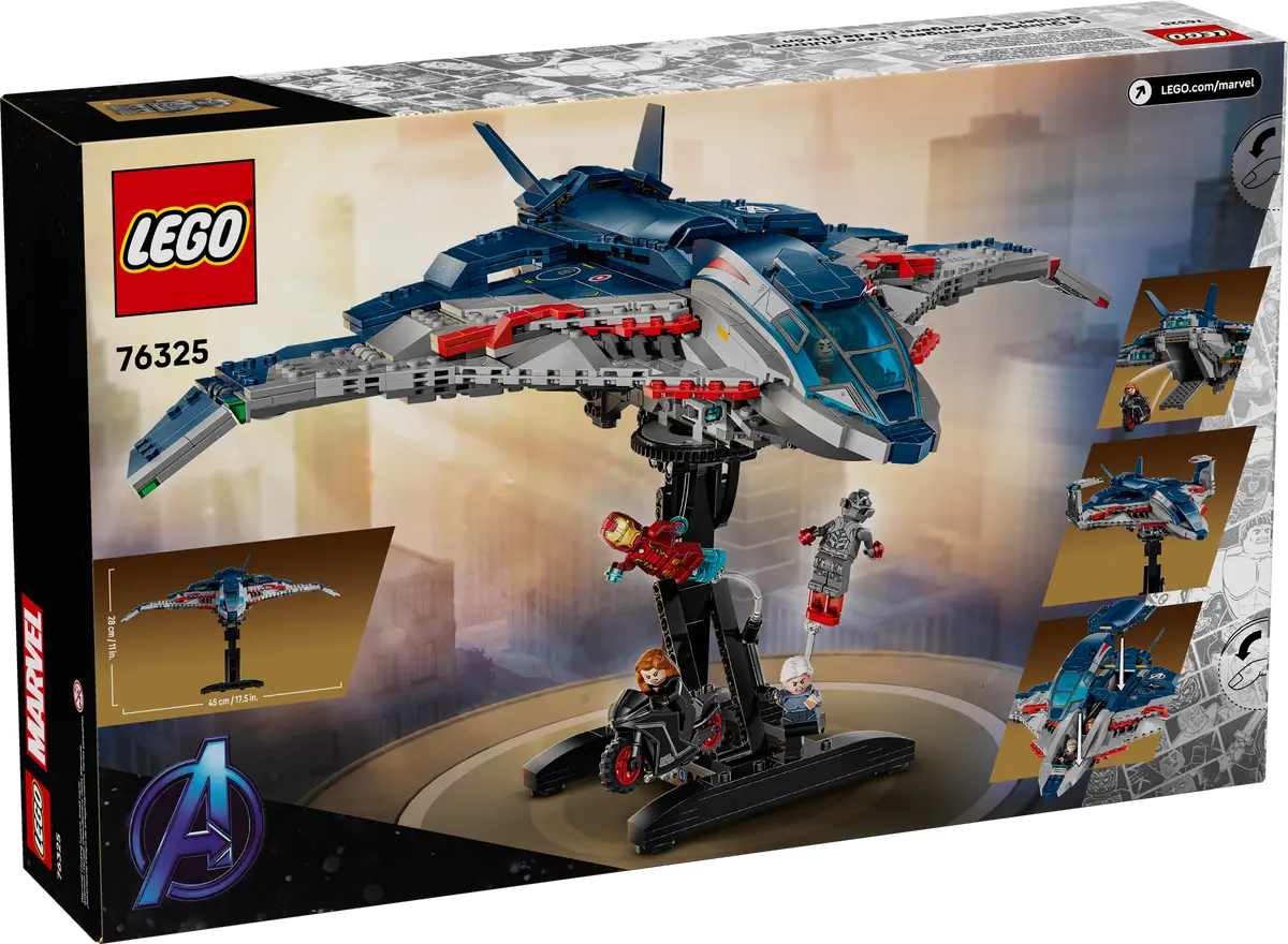 76325 Lego Marvel Avengers: Age of Ultron Quinjet - 76325