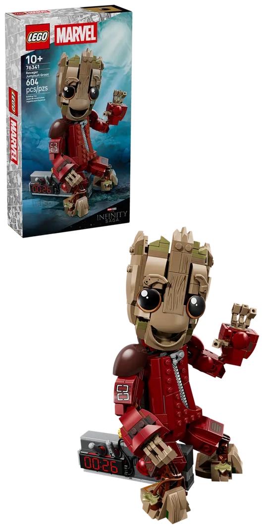Lego Marvel Ravager Jumpsuit Groot - 76341