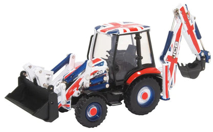 JCB 3CX Eco Backhoe Loader Union Flag