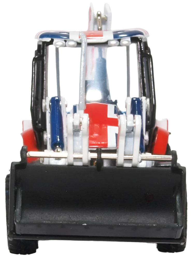 Oxford Diecast 763CX002 JCB 3CX Eco Backhoe Loader Union Flag – Rails