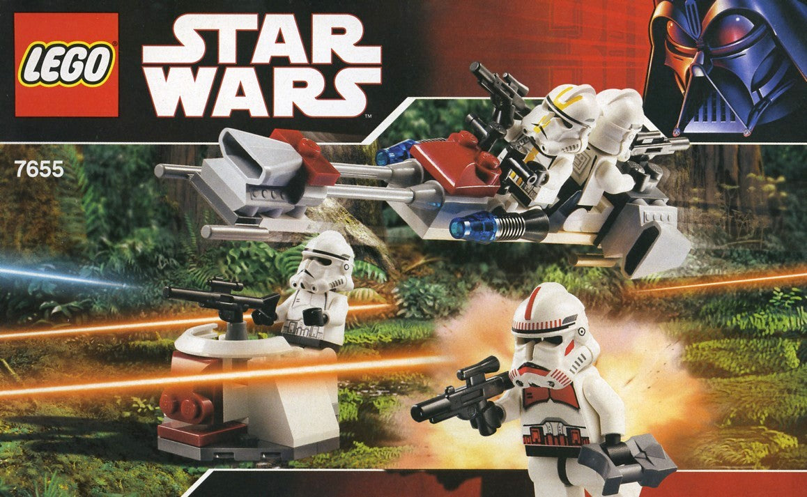 Pre-Owned Lego Star Wars Clone Troopers Battle Pack - 7655