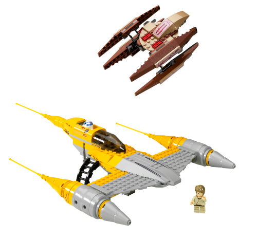 Pre-Owned Lego Star Wars Naboo N-1 Starfighter and Vulture Droid - 7660