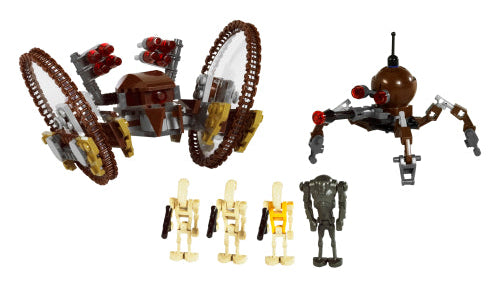 Pre-Owned Lego Star Wars Hailfire Droid & Spider Droid - 7670