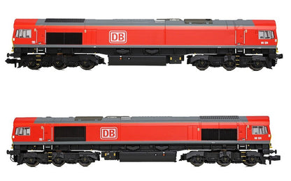 371-383B Class 66/0 66124 DB Cargo Red Diesel Locomotive