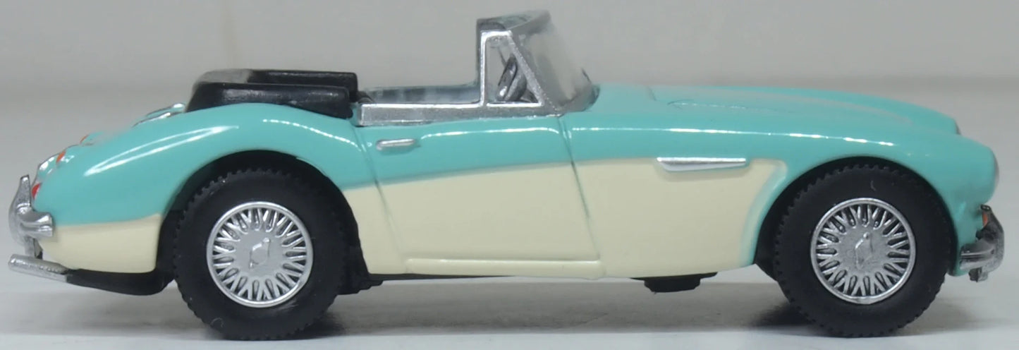 76AH3007 Austin Healey 3000 Florida Green/Ivory White