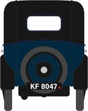 76ASS002 Austin Seven RN Saloon Light Royal Blue