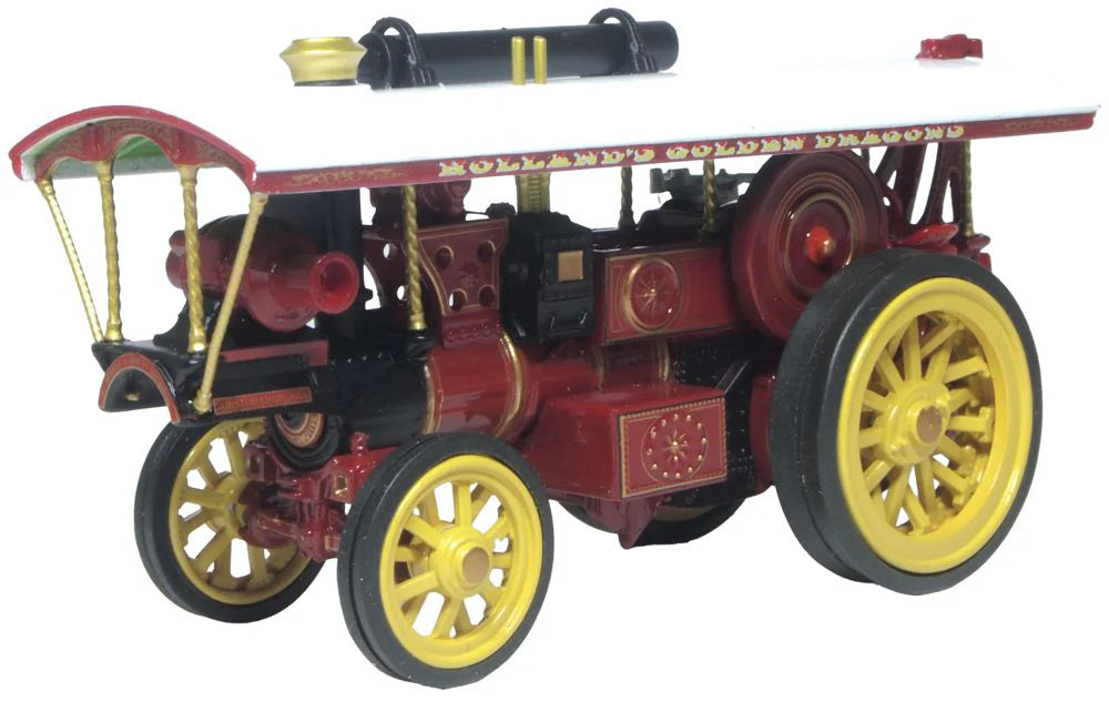 76BUR007 Burrell Scenic Showmans Loco Winston Churchill