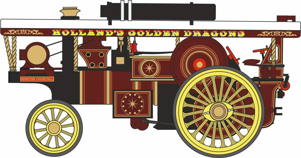 Burrell Scenic Showmans Loco Winston Churchill