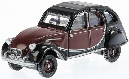 Charleston Maroon/Black Citroen 2CV