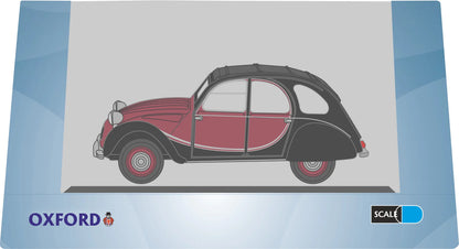 Charleston Maroon/Black Citroen 2CV